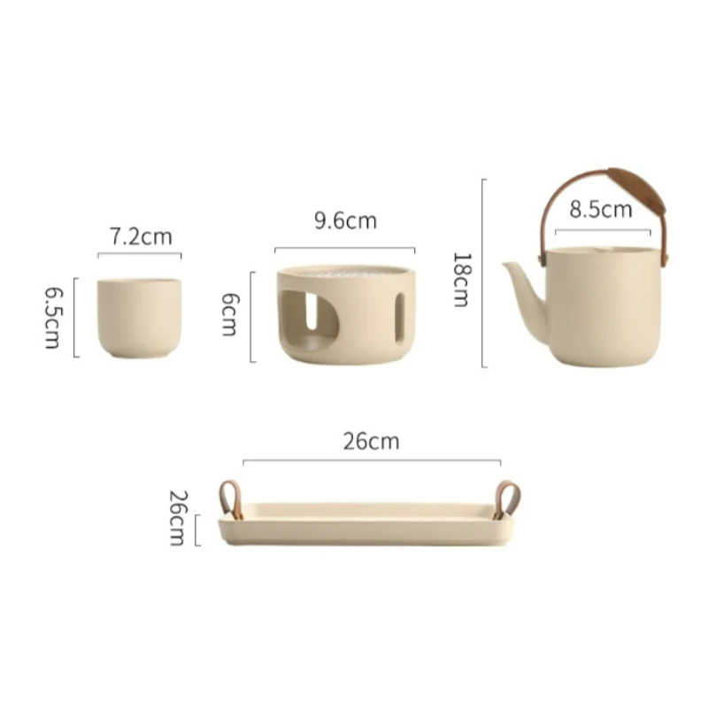 Afternoon Modern Tea Set Teapot Cute Vintage Jingdezhen Traditional Tea Set Japanese Bowl Jogo De Cha Porcelana Matcha Kit 2