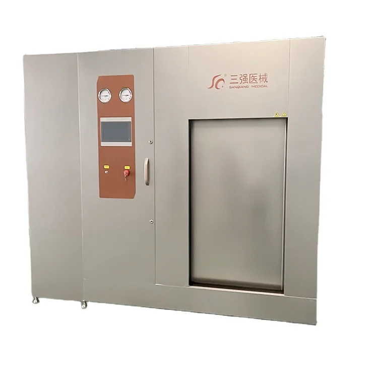 Double door horizontal pressure steam autoclave machine medical autoclave sterilizer