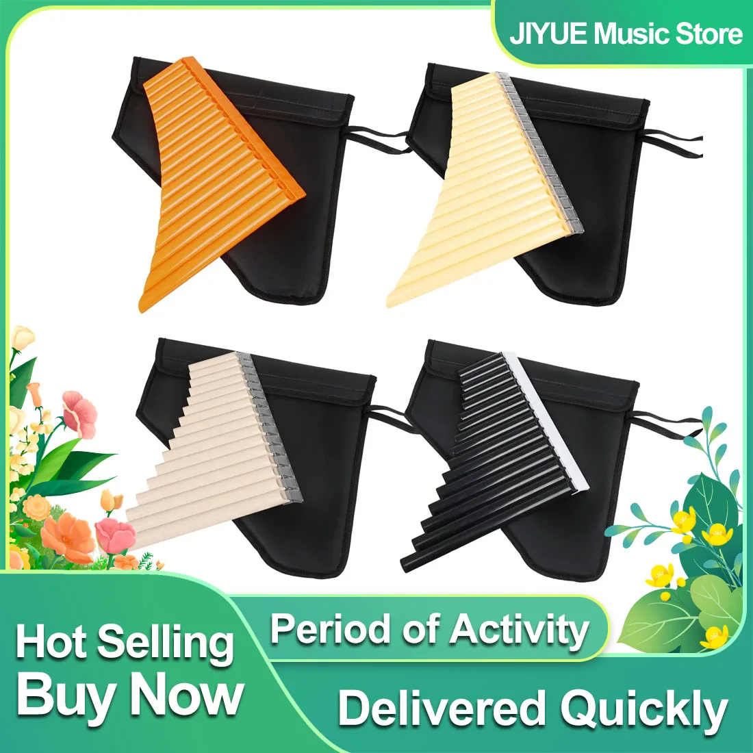 Irin Pan Flute 16 P…