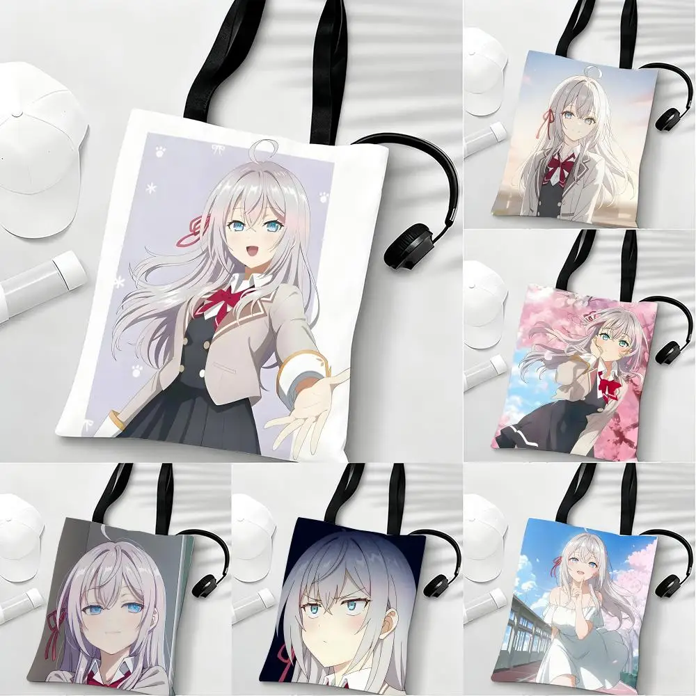 

Alya Sometimes Hides Her Feelings in Russian Storage Bags Lightweight Eco Friendly Fashionable Multi Purpose Large Capacity Canv