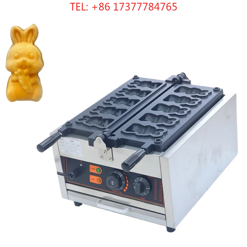 New process JS-16F Stainless Steel Braised Meatball Waffle Maker  High Productivity Timer Condition New