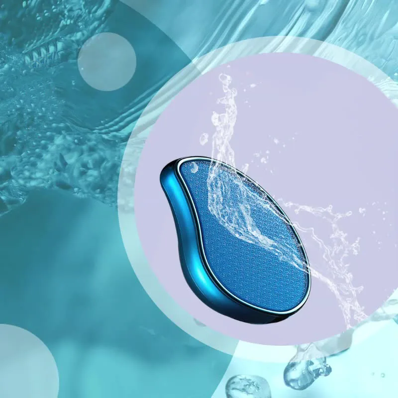 6 قطعة ماكينة تشذيب القدم اليدوية من الزجاج النانو إزالة الجلد الميت فرك الكعوب المقطوعة يمكن غسلها فرك القدم وأدوات الباديكير