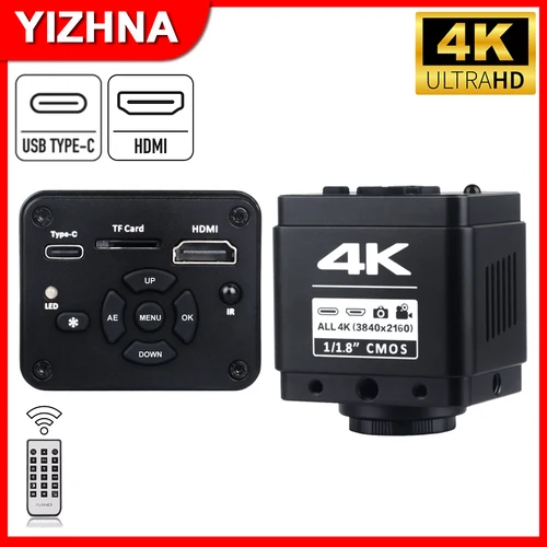 YIZHAN IMX678 産業用カメラ 4K ウルトラ HD HDMI Type-C 電子デジタル顕微鏡アクセサリー凍結コントラスト修復ツール