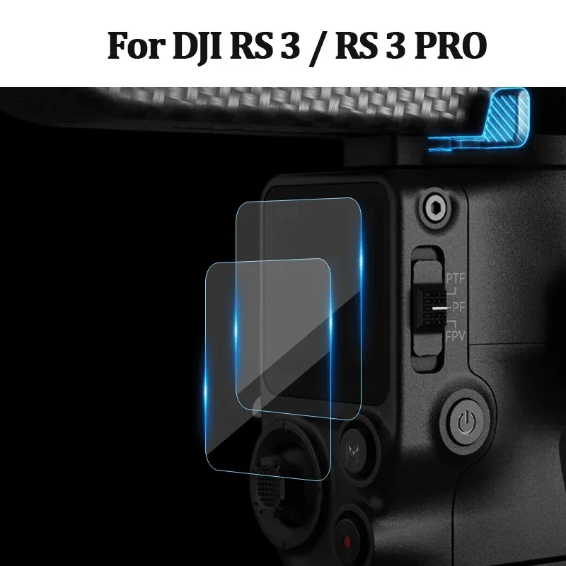 1-5pcs 2.5D Tempered Glass for DJI RS 3 RS3 Pro Screen Protector Anti-scratch Film Protector for DJI RS 3 Pro Camera Accessories