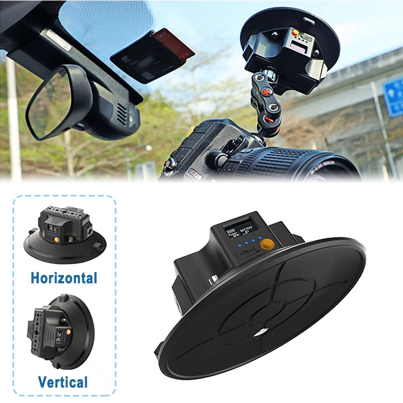 

Универсальные кронштейны для автомобильной камеры, электрическая присоска, амортизирующая спортивная камера, воздушный вакуумный держатель, стойка, автомобильные электронные крепления