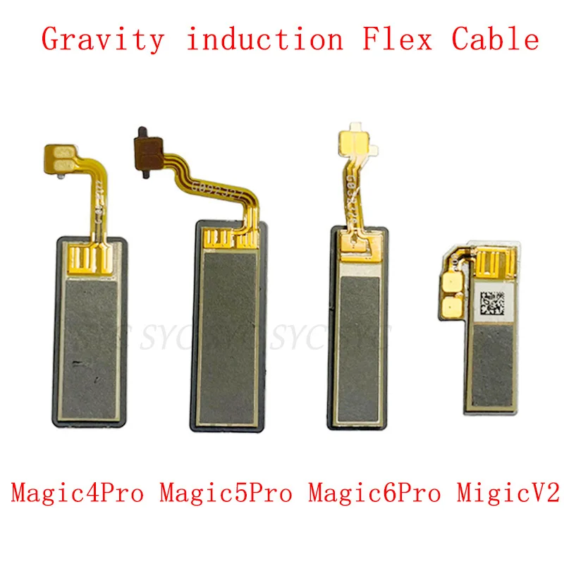 Gravity induction Button Flex Cable Ribbon For Honor Magic 6 Pro 5 Pro 4 Pro V2 Sensor Repair Parts