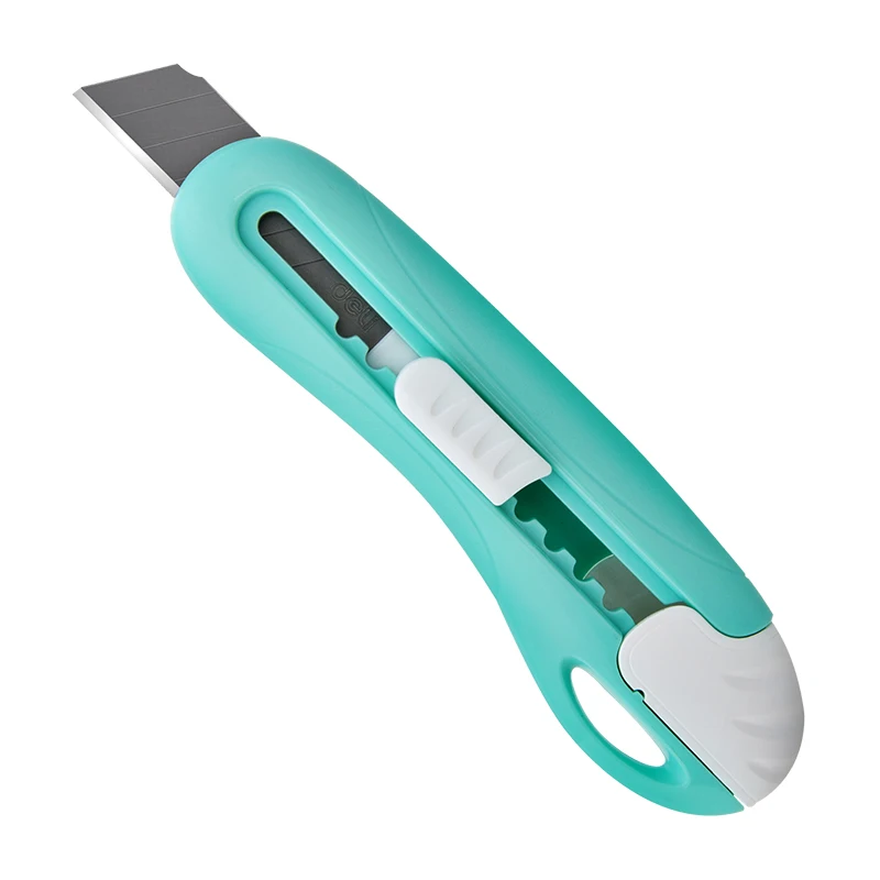 Cute Candy Mini Portátil Utility Knife, Cortador De Papel, Lâmina De Navalha De Corte De Papel, Papelaria De Escritório, Suprimentos De Corte, 4 Cores