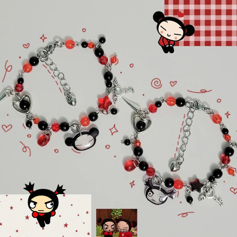 Браслет из бисера Pucca & Garu