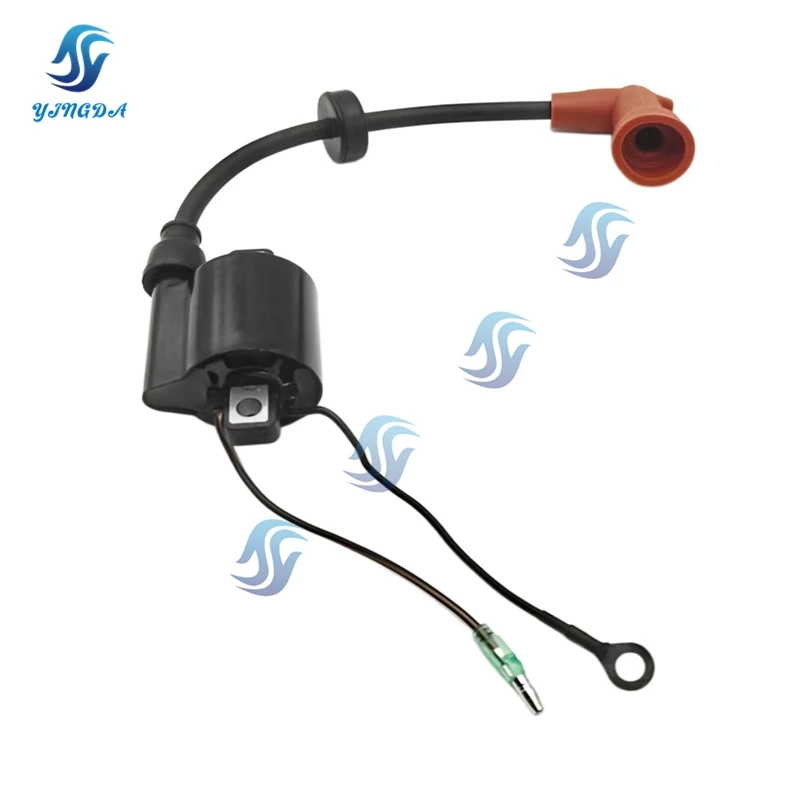 66T-85570-00 Ignition Coil Replaces 66T-85570 For YAMAHA Outboard Motor Boat Engine 40HP E40X 40XWT 2T 1998-Newer Parsun 40HP