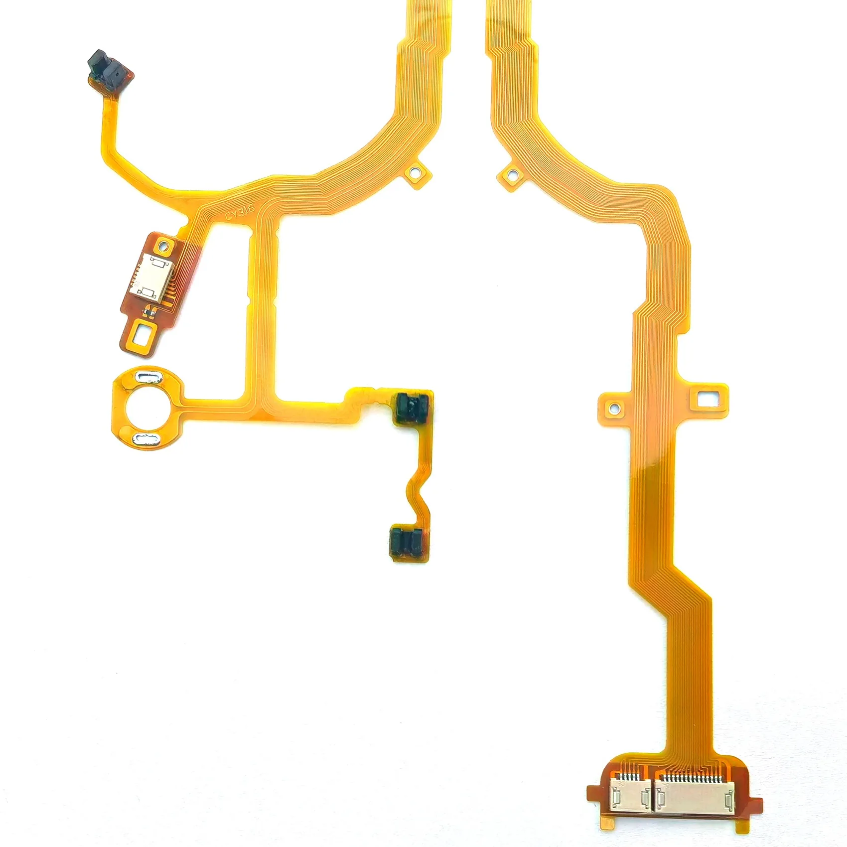 1PCS Lens Back Main Flex Cable FPC for Sony DSC-RX100 RX100 / RX100 II M2 Camera Unit Repair Part (with Sensor+Socket) Rich