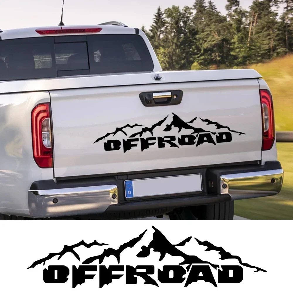 Car Off Road Sticker Pickup Truck Vinyl Graphics Decal For Ford F150 Dodge Toyota Hilux Maxus Isuzu Dmax GWM Cannon Mitsubishi