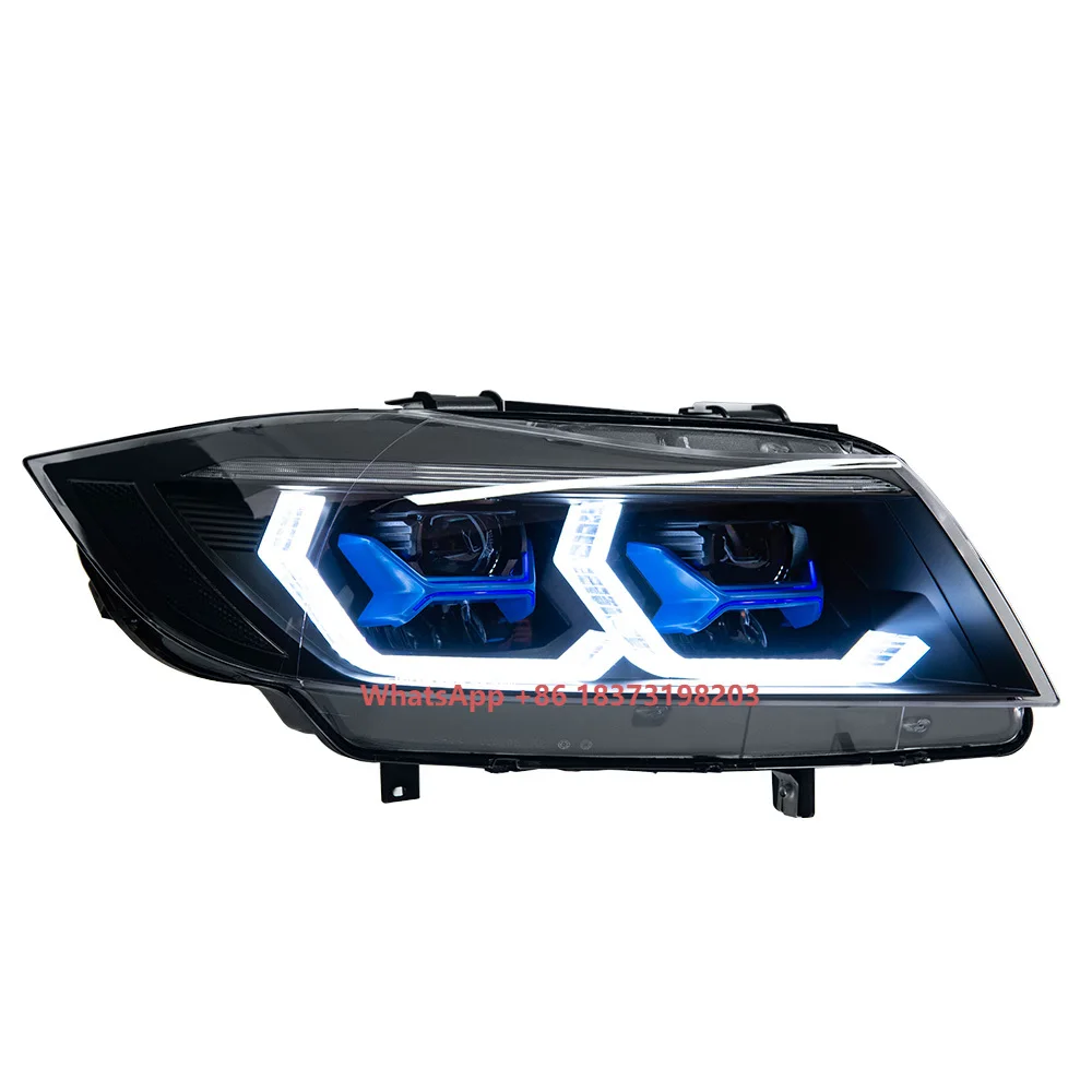 

AKD-car Styling for E90 LED Headlight 2005-2012 Headlights 320i 325i 318i DRL Turn Signal High Beam Running Lights