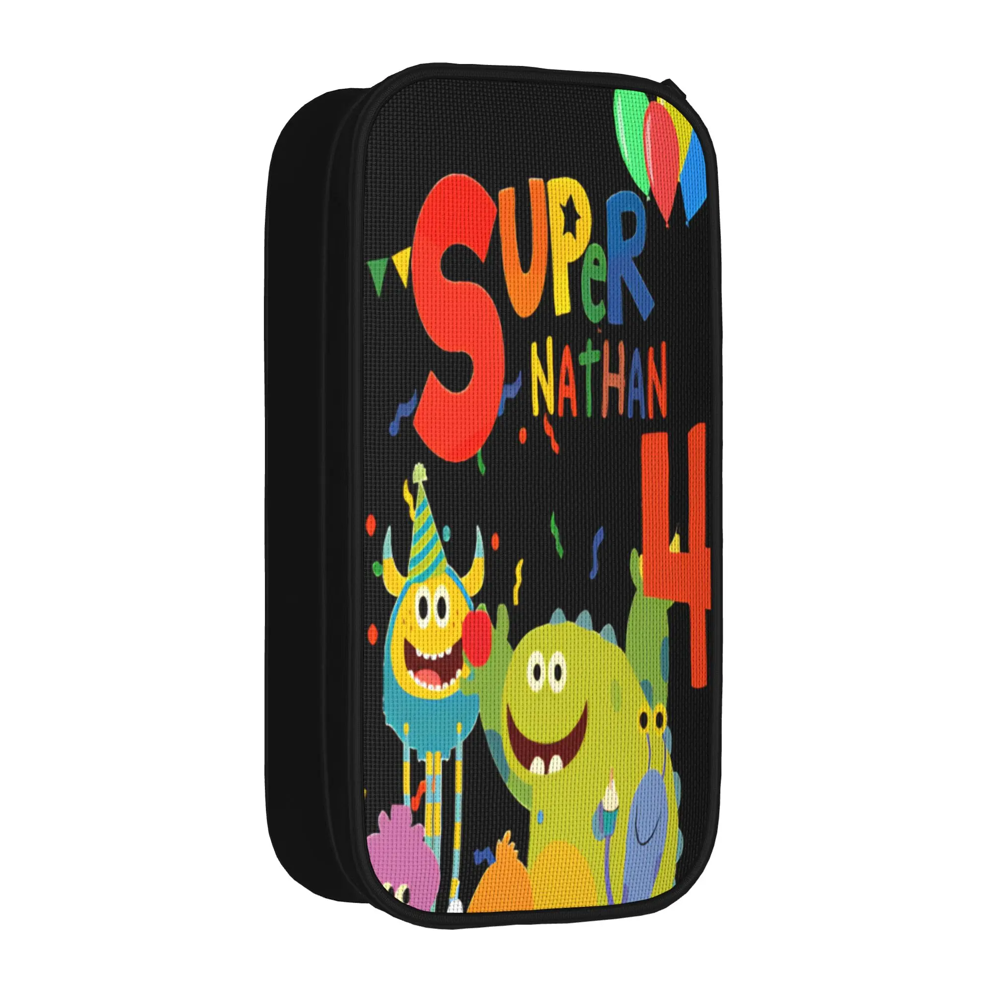 Me! Noodle & Pals  Pen Box Double Layer Large-capacity For School  Pencilcase Suprise Gift