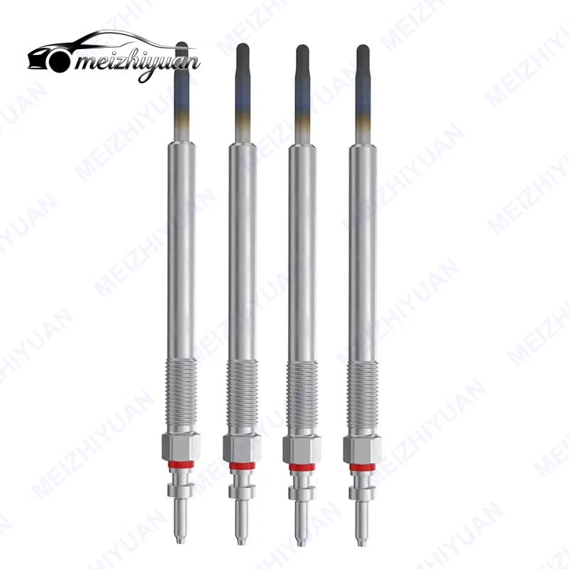4PCS NEW 367102F101 36710-2F101 Glow Plug Set 367102F100 36710-2F100  For Hyundai Santa Fe Tucson For Kia