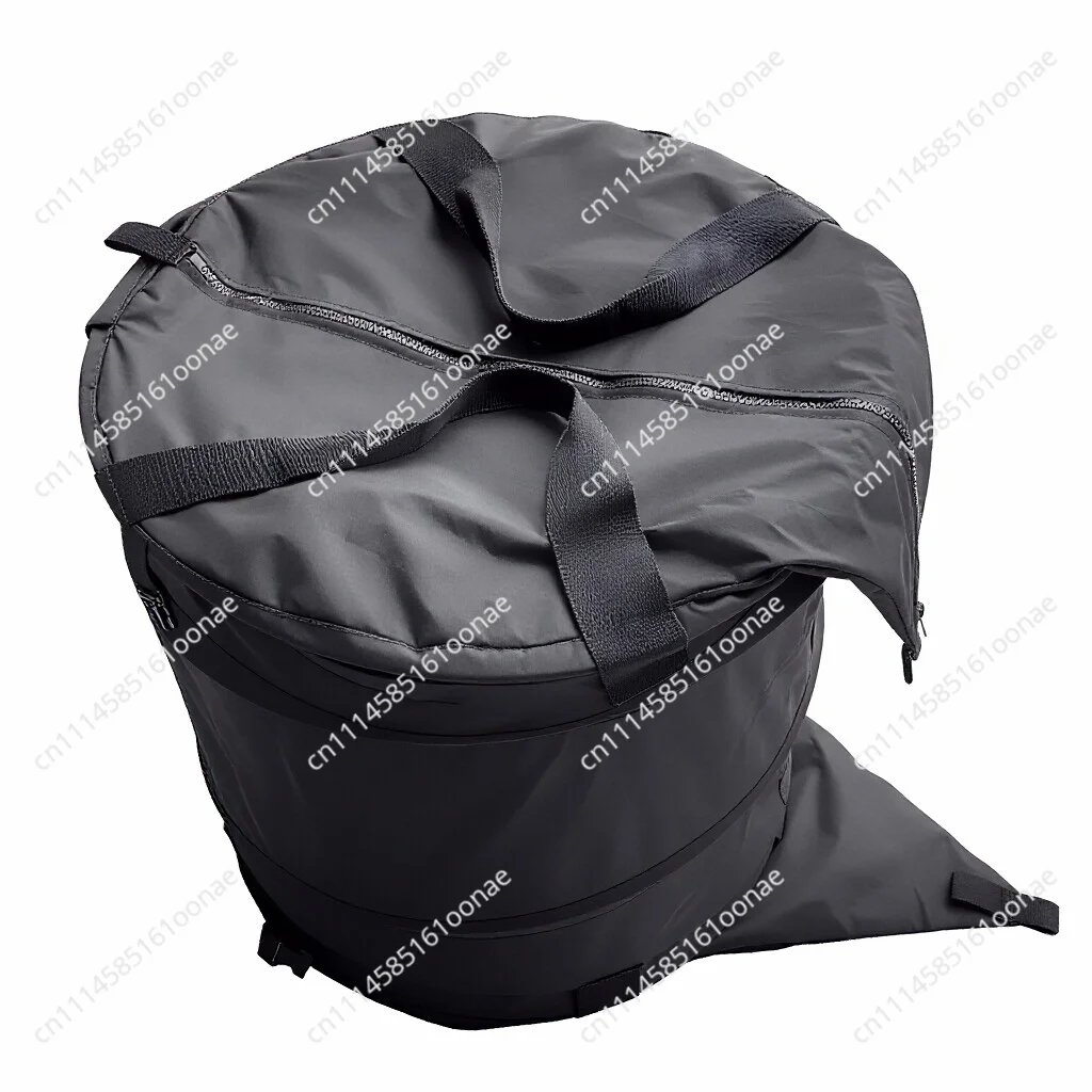 Leaf Trim Bag Black Mosaic Portable Folding Trim Bag Bud Flip Hydroponic Trim Bag