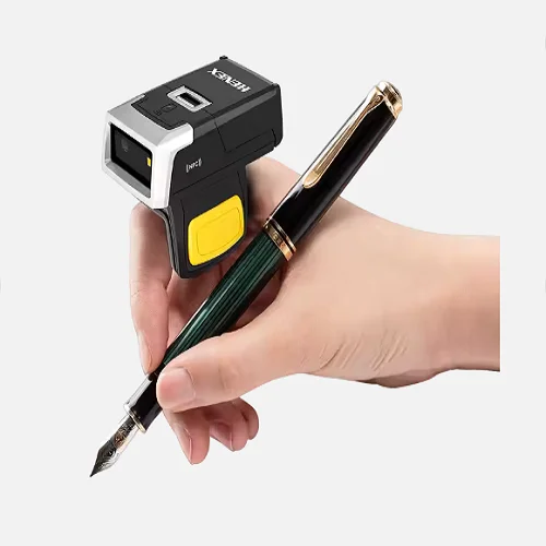 XHB-H5000 2024 New Rugged Portable Wearable Finger Ring 2d Wireless Bt Barcode Scanner for Warehouse Retail Store