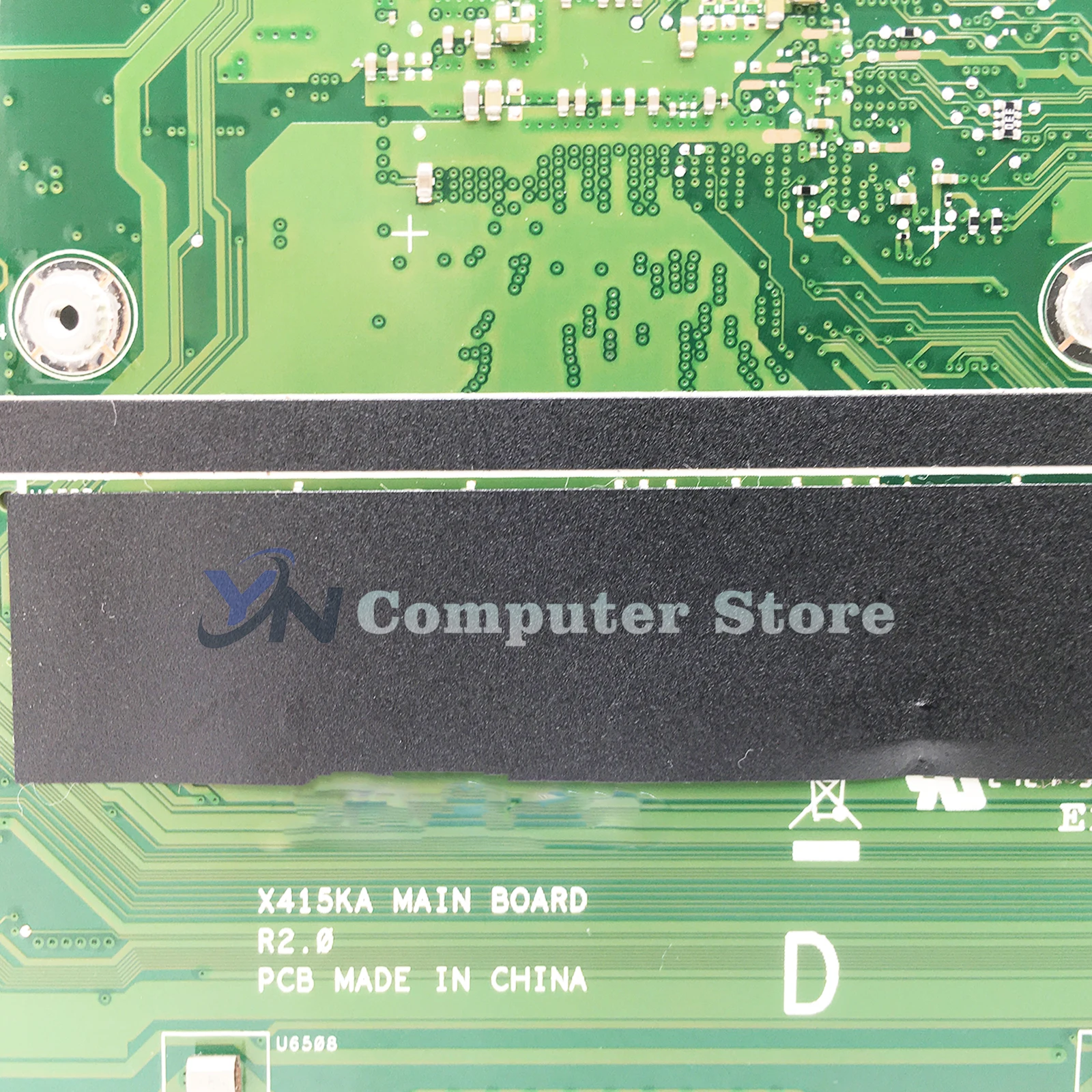 Placa-mãe portátil para ASUS, Mainboard para CPU Intel, X415KA, X515KA, F415KA, X415K, X515K, X515K, F415K, F515K, N6000