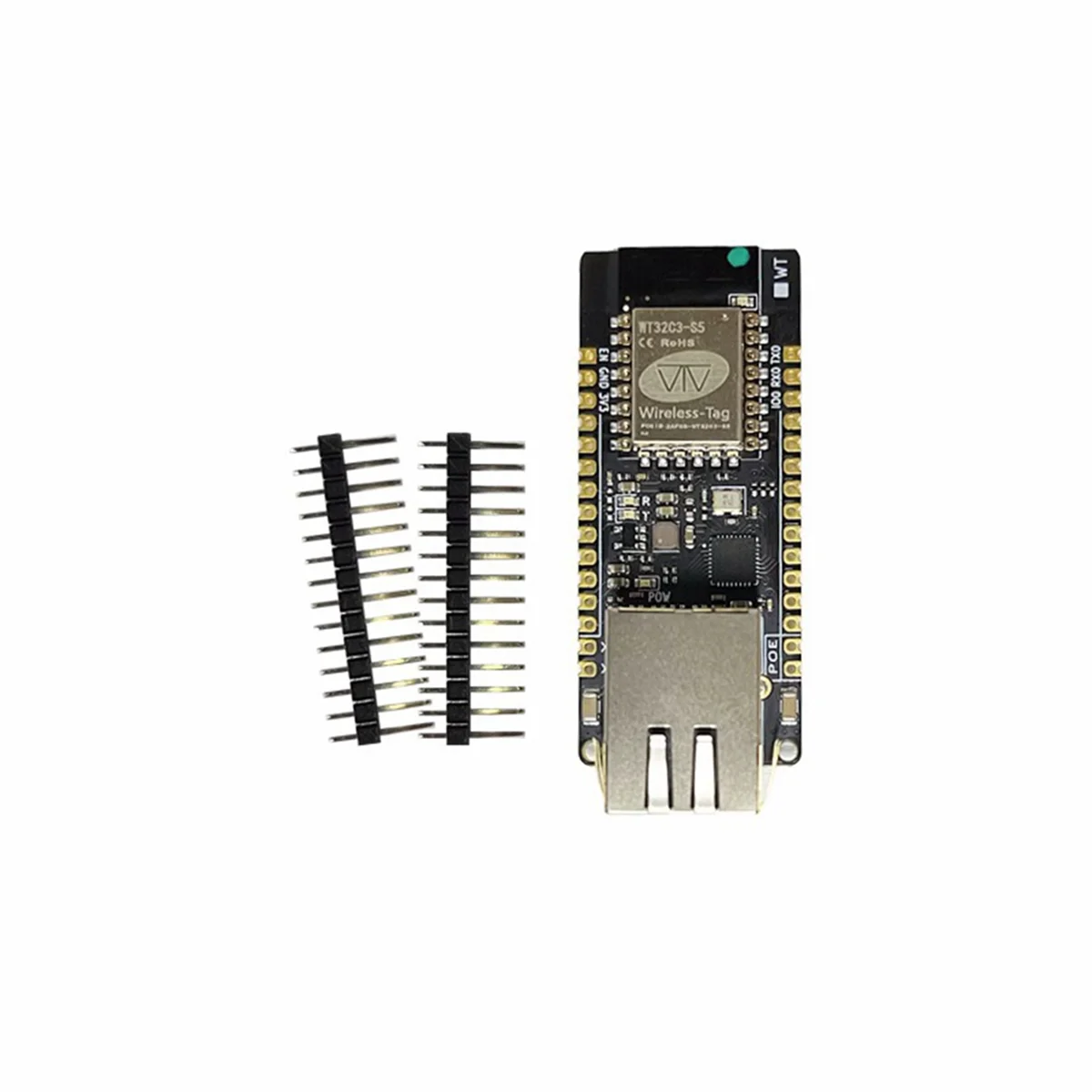 ETH01-EVO ESP32-C3 wifi bluetooth placa de desenvolvimento ethernet 3 em 1 iot gateway comunicação gateway com módulo poe