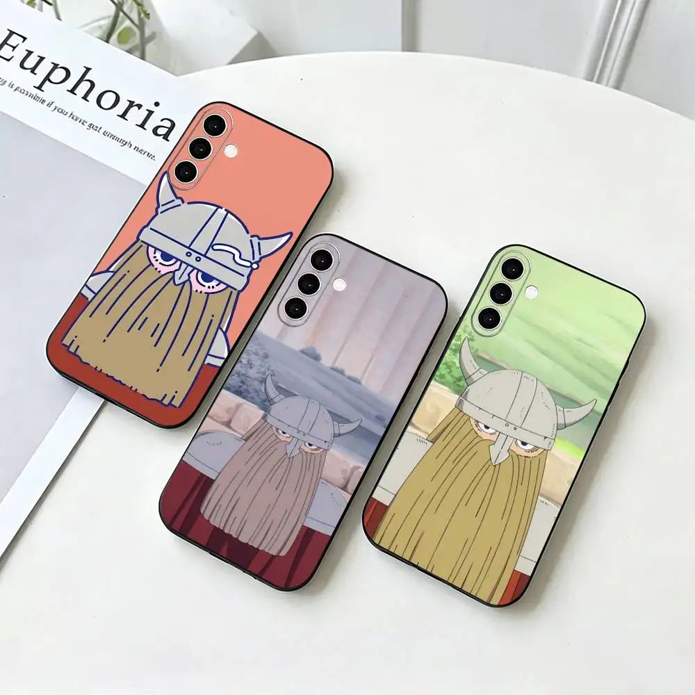 Anime Sousou no F Frieren Eisen  Phone Case For Samsung Galaxy A73,A72,A71,A70,A53,A52,A51,Others Soft Black Cover