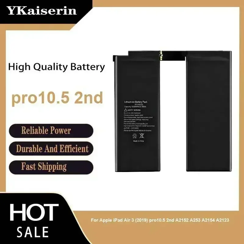 

Стабильный источник питания для Apple iPad Air 3 2019 pro10.5 2nd A2152 A253 A2154 A2123, аккумулятор для планшета 8134 мАч