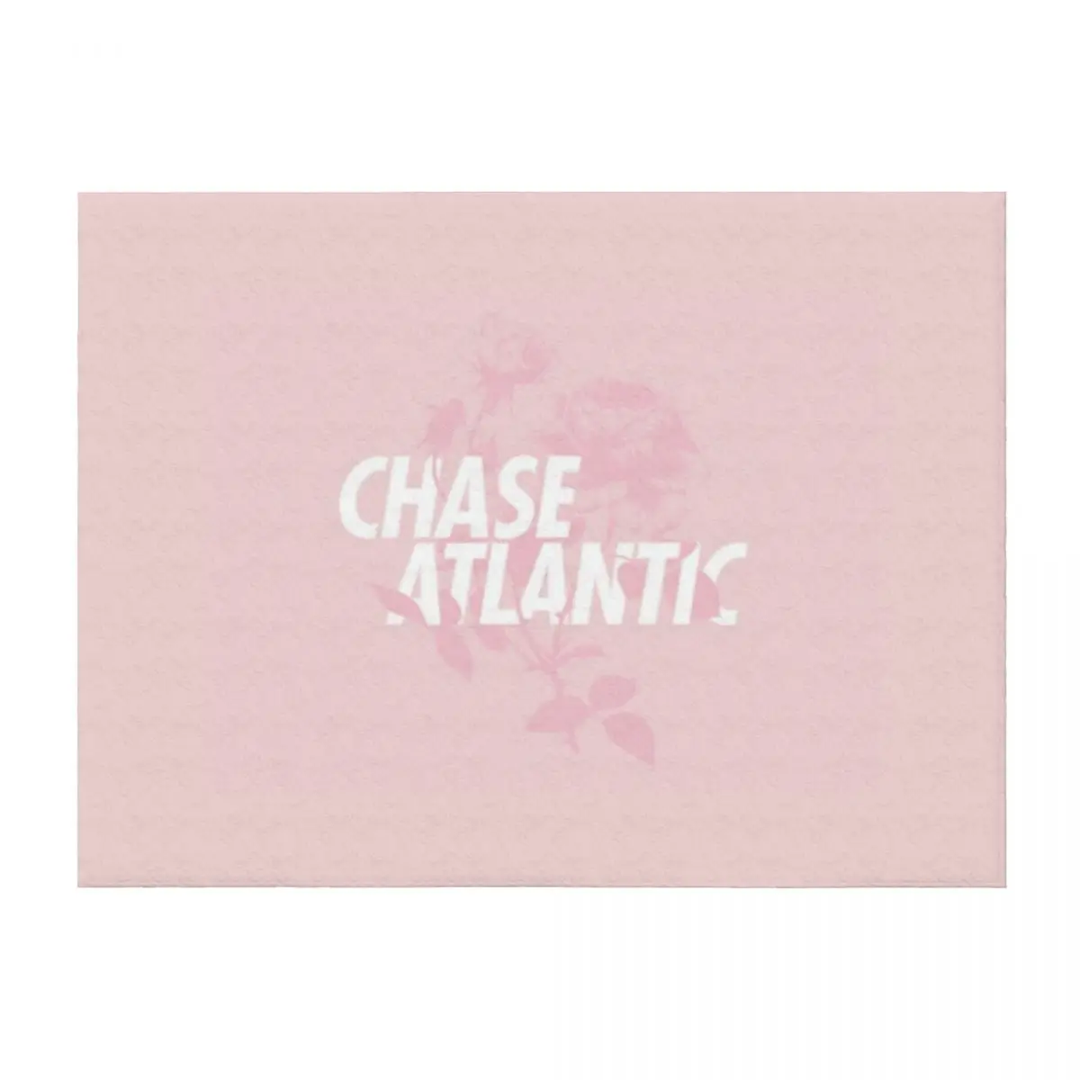 

CHASE ATLANTIC PASTEL PINK ROSE Throw Blanket Flannels Loose Beach blankets ands Blankets