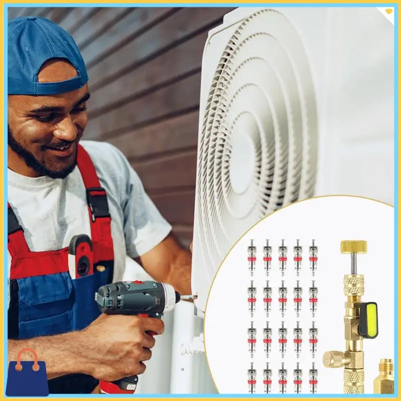 

Эффективный инструмент для снятия сердечника клапана, двойной размер 1/4 "и 5/16" SAE, набор инструментов для снятия сердечника клапана/инструмента для удаления сердечника клапана