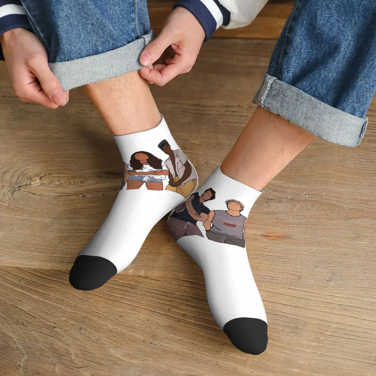 

Носки OBX The Pogues в стиле Харадзюку, впитывающие пот чулки, всесезонные носки, аксессуары для мужчин и женщин, подарок на день рождения