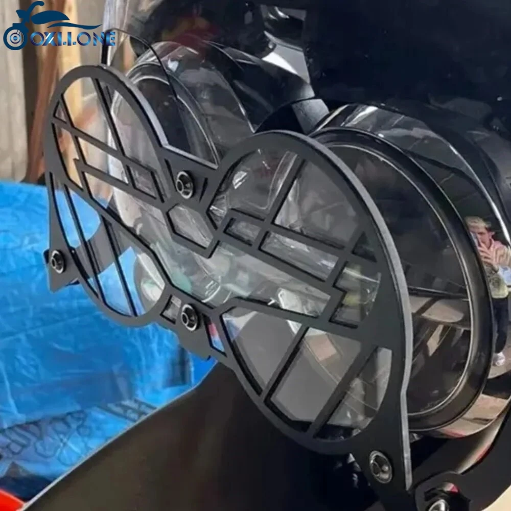 For Moto Guzzi V85TT V85 TT V 85 TT 2019 2020 2021 2022 2023 2024 Motorcycle Folding Headlight Head Light Guard Protector Grill