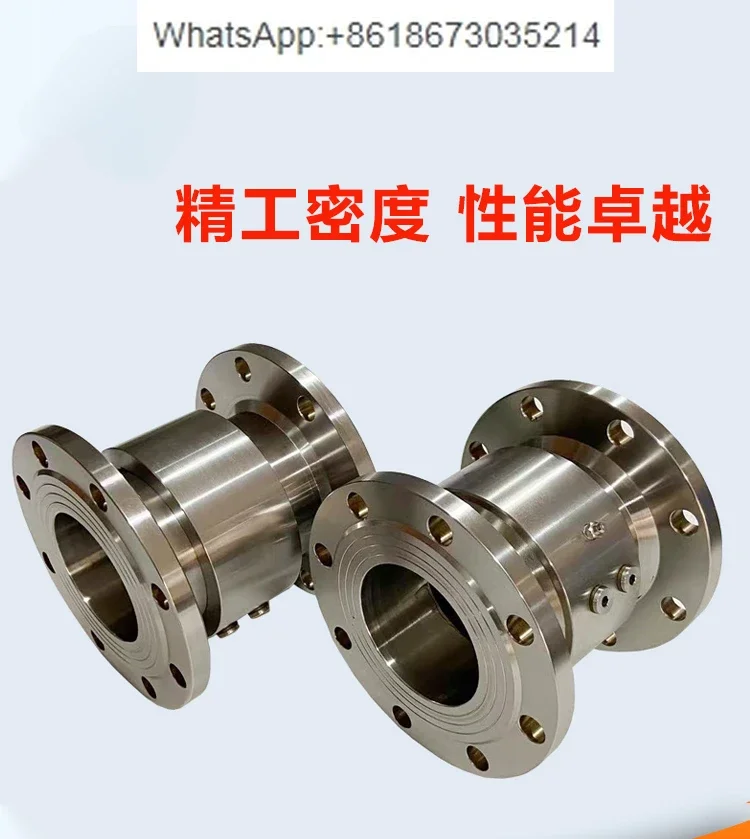 DN80/100 stainless steel 304 rotary joint straight through the flanges at both ends to connect 360 degrees of continuous