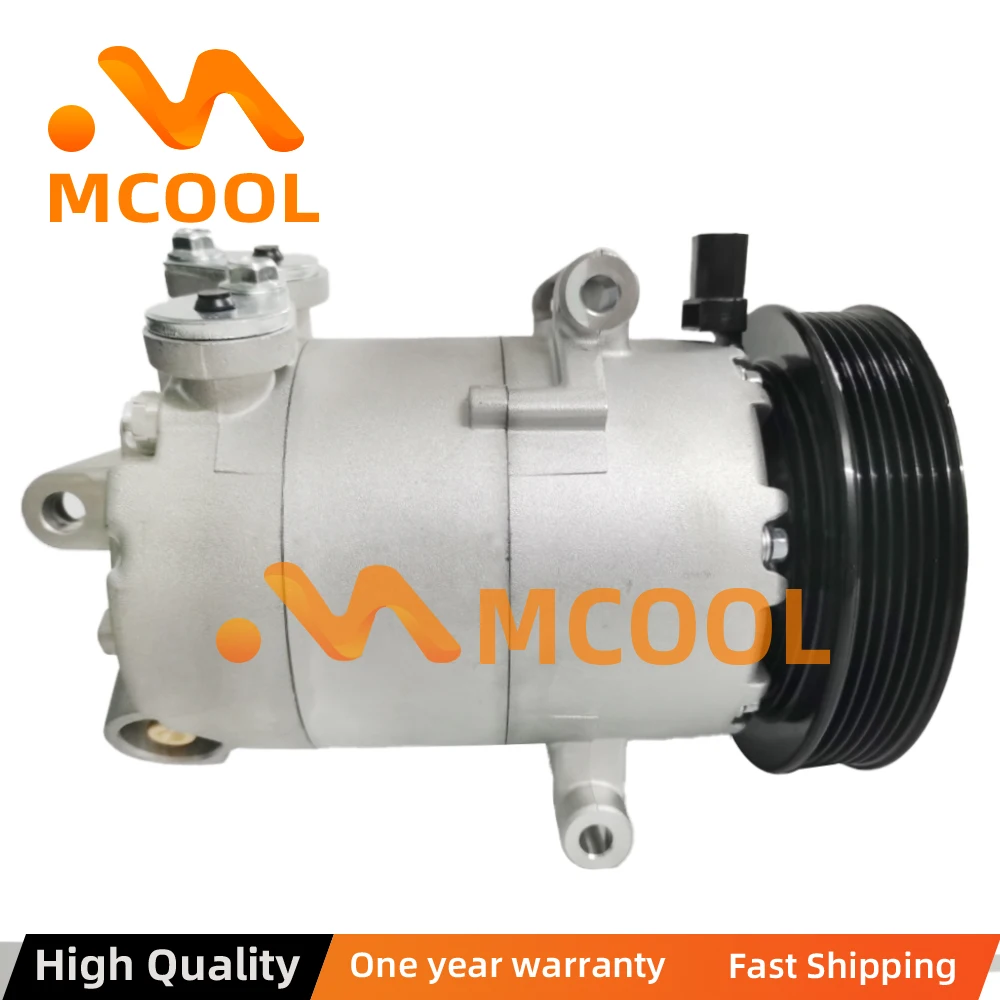 AC Compressor For Ford Transit 2.2 For Peugeot Boxer 2.2 Car AC Compressor With Clutch 6C1119D629AA/AD/AC 1371569 6C11-19497-AB