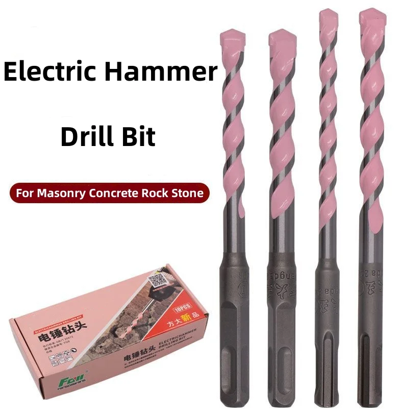 

Cross Electric Hammer Drill 110-200mm SDS Plus Through Wall Reinforced Concrete Hard Alloy Four Blade Impact Drill Bit ﻿