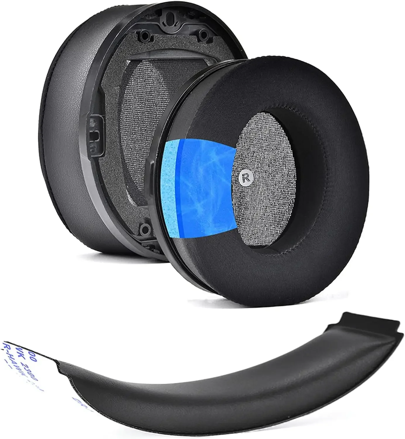 Wymienne żelowe nauszniki chłodzące z pałąkiem na głowę kompatybilne ze słuchawkami Audeze Penrose/Penrose X/Mobius dla HyperX Cloud Orbit S