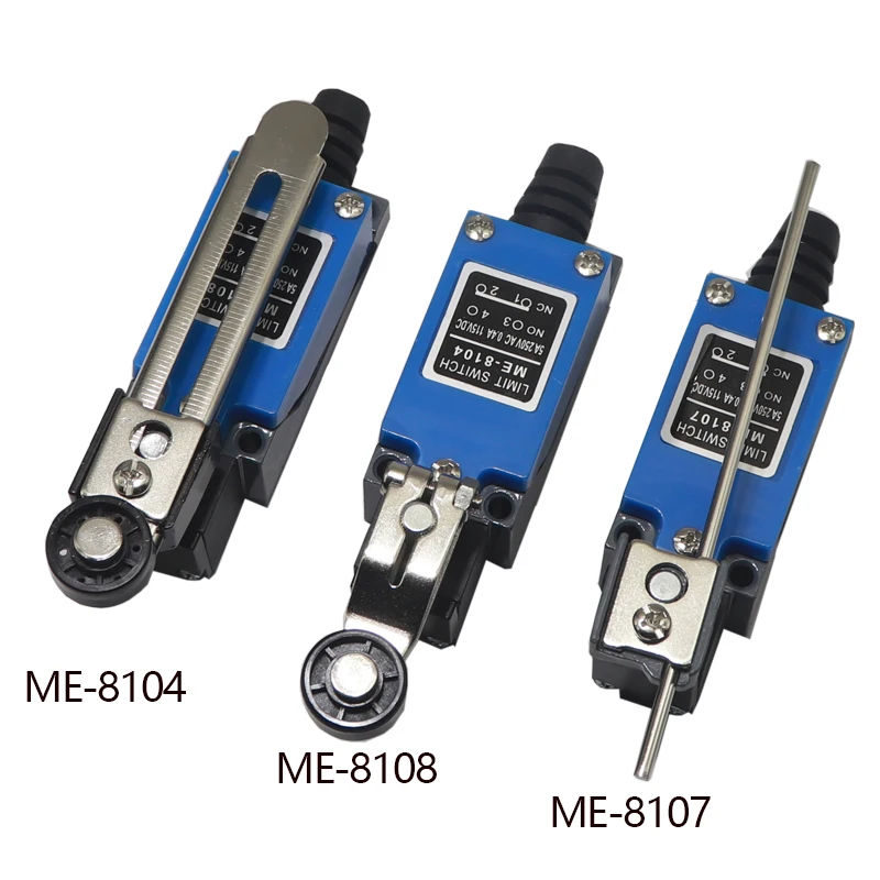 【1PCS】 Momentary Limit Switch ME 8104 8108 8111 8122 9101 5A/220V Rotary Roller Lever Sealed Industrial Machine Limit Switch