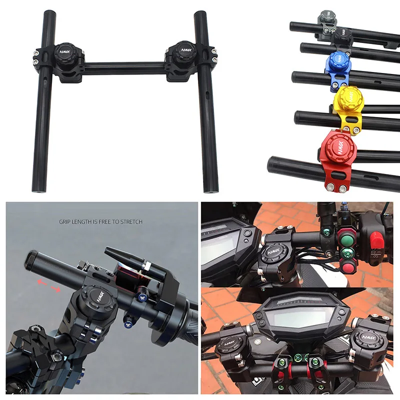 

SEMSPEED Motorcycle CNC Aluminum Handlebar For Yamaha NMAX/NVX 125 150 155 V1/V2/V3 2015-2026