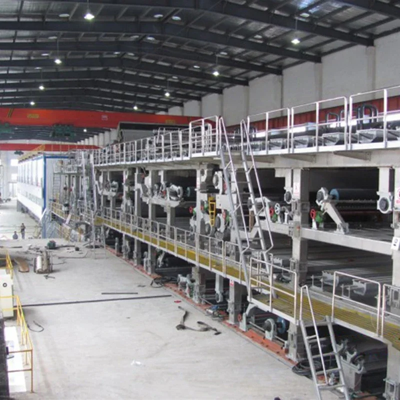 Automatic 3 Layer Corrugated Cardboard Production Line Paper Making Machinery  High Efficiency & Durable Equipment