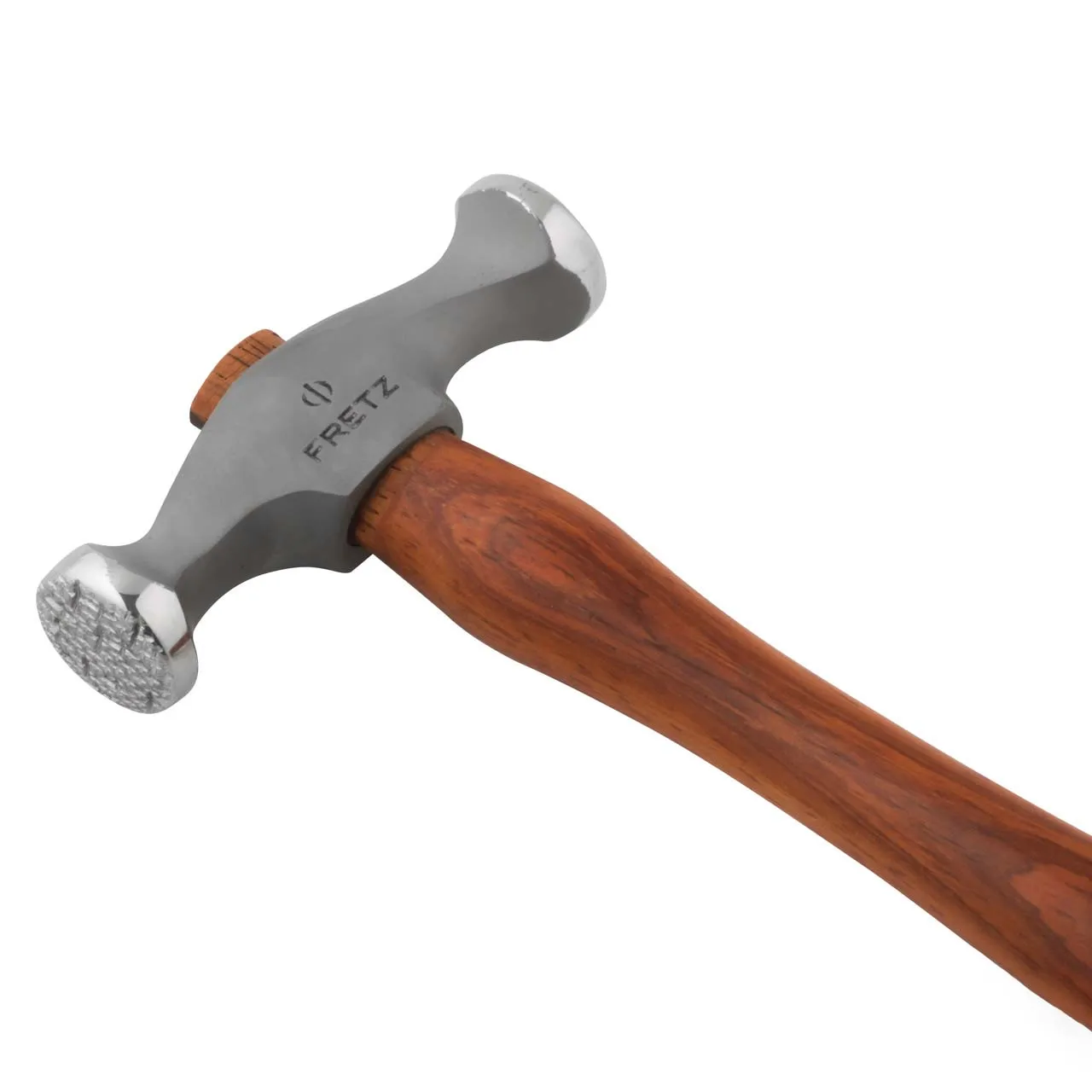 Fretz HMR-14 Raw Silk Texturing Hammer 19mm 420 Stainless Steel Jeweler Tool for Jewelry Metal Texturing Planishing