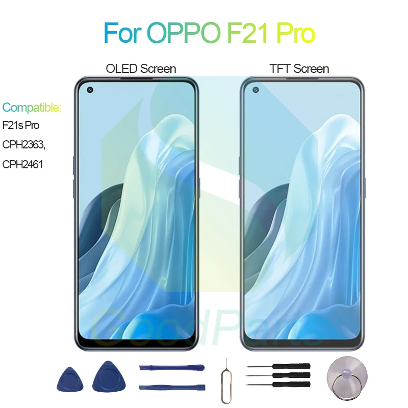 For OPPO F21 Pro LCD Display Screen 6.43