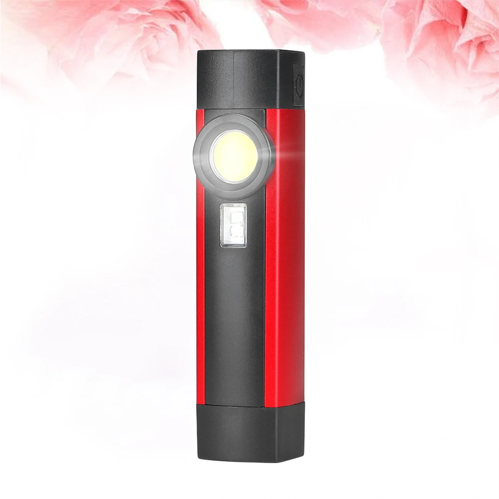

4 set 4 Settings Rechargeable Flashlight Portable USB Charging Mini Torch Light Strong Magnet Dimmable LED Work Lamp for Camping