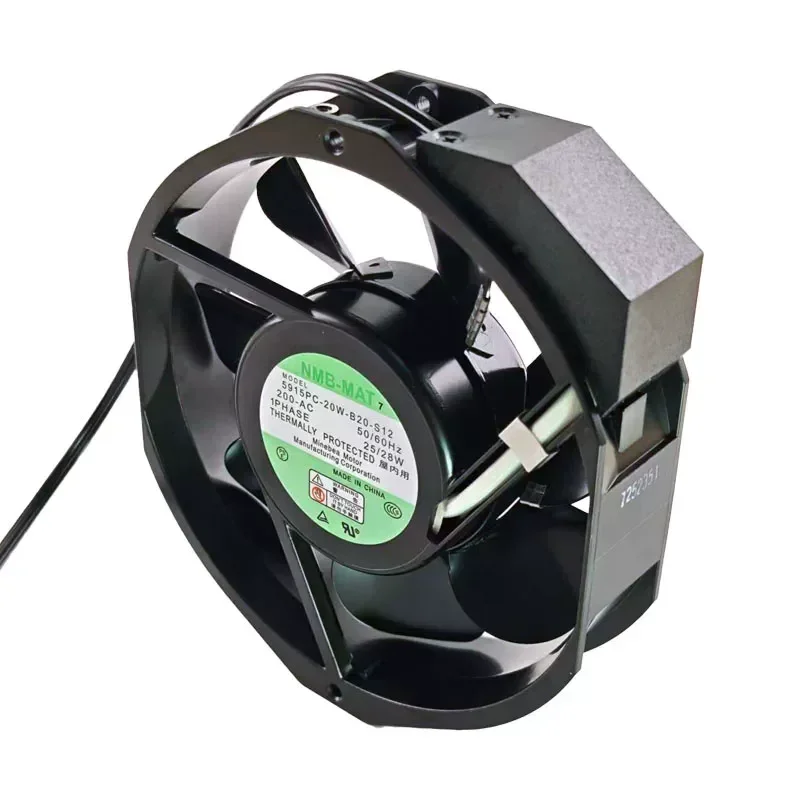 For NMB new original genuine 5915PC-20W-B20-S12 aluminum frame all-metal cooling fan