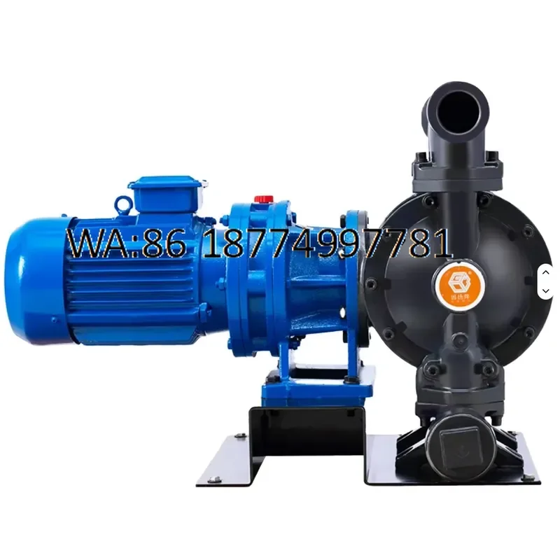 custom DBY3-50Q Low Pressure OEM 1/2 Wear-resistant Nodular Cast Iron Diaphragm Pump 162 L/min 5-80C for Wastewater