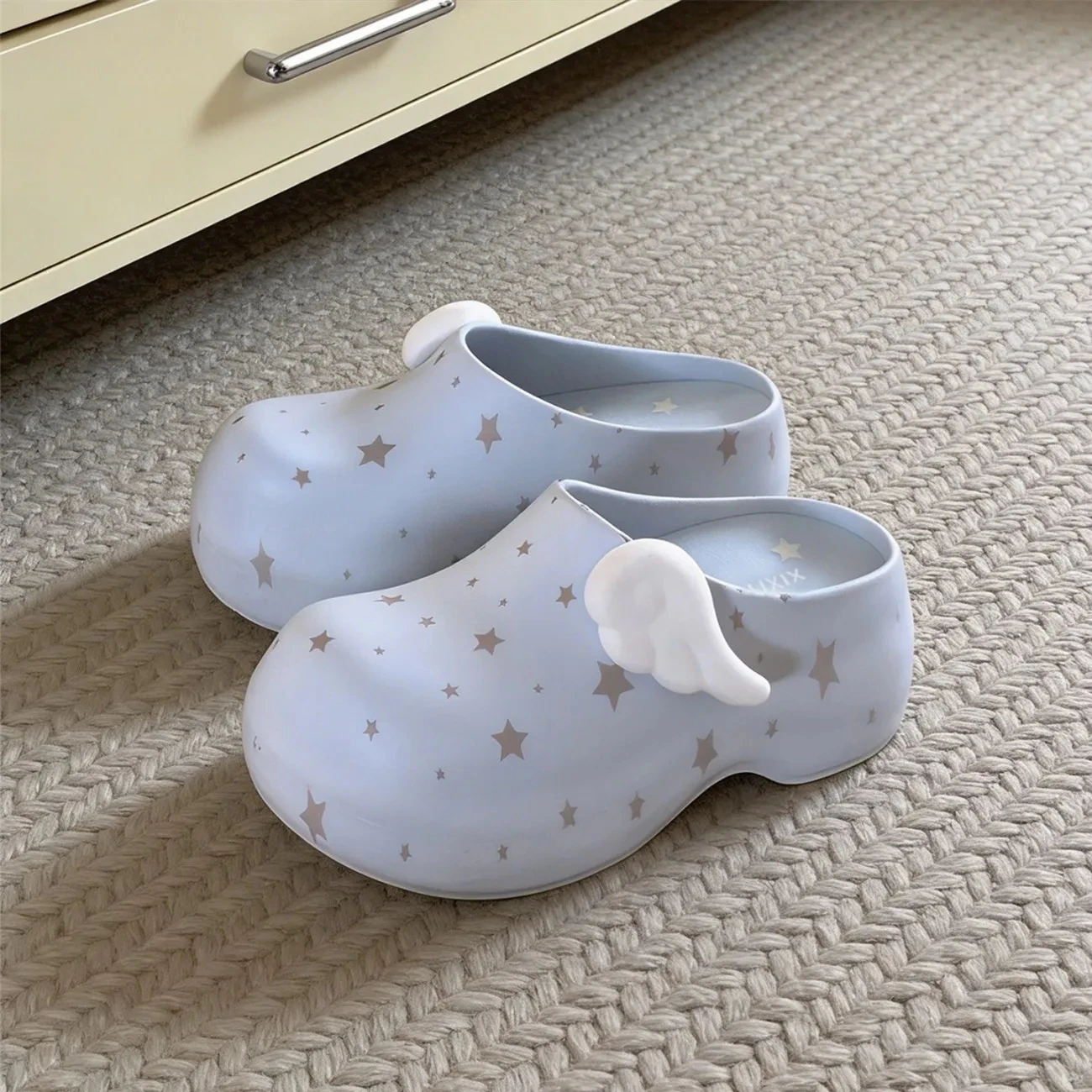 

Women's Summer Waterproof Soft and Durable Star-Patterned Thick-Soled Non-Slip Sandals with Arch Support
