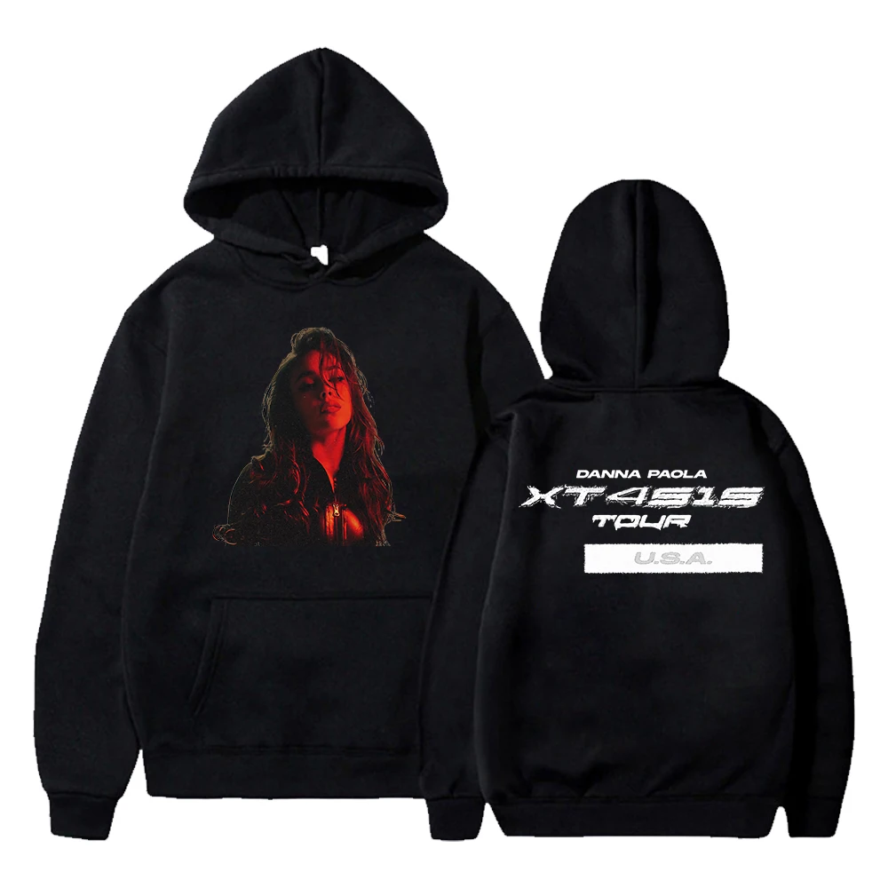 

Danna Paola XT4s1s Tour USA Merch Hoodie Fashion Long Sleeve Streetwear Men Women Hooded Sweatshirt 2023 World Tour Clothes