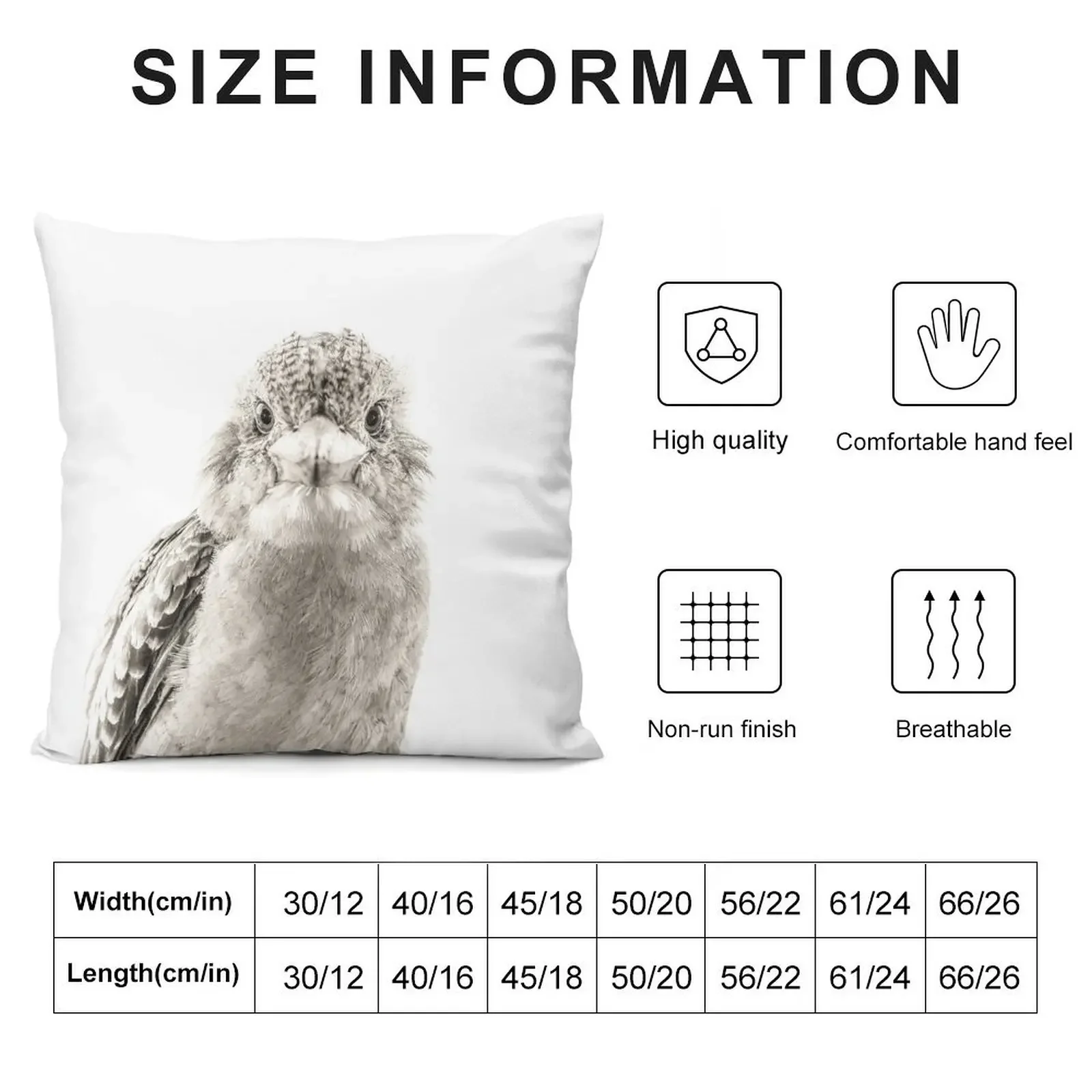 Kookaburra Love - Laughing Kookaburra - Australia Throw Pillow Luxury Sofa Cushions ornamental pillows pillow