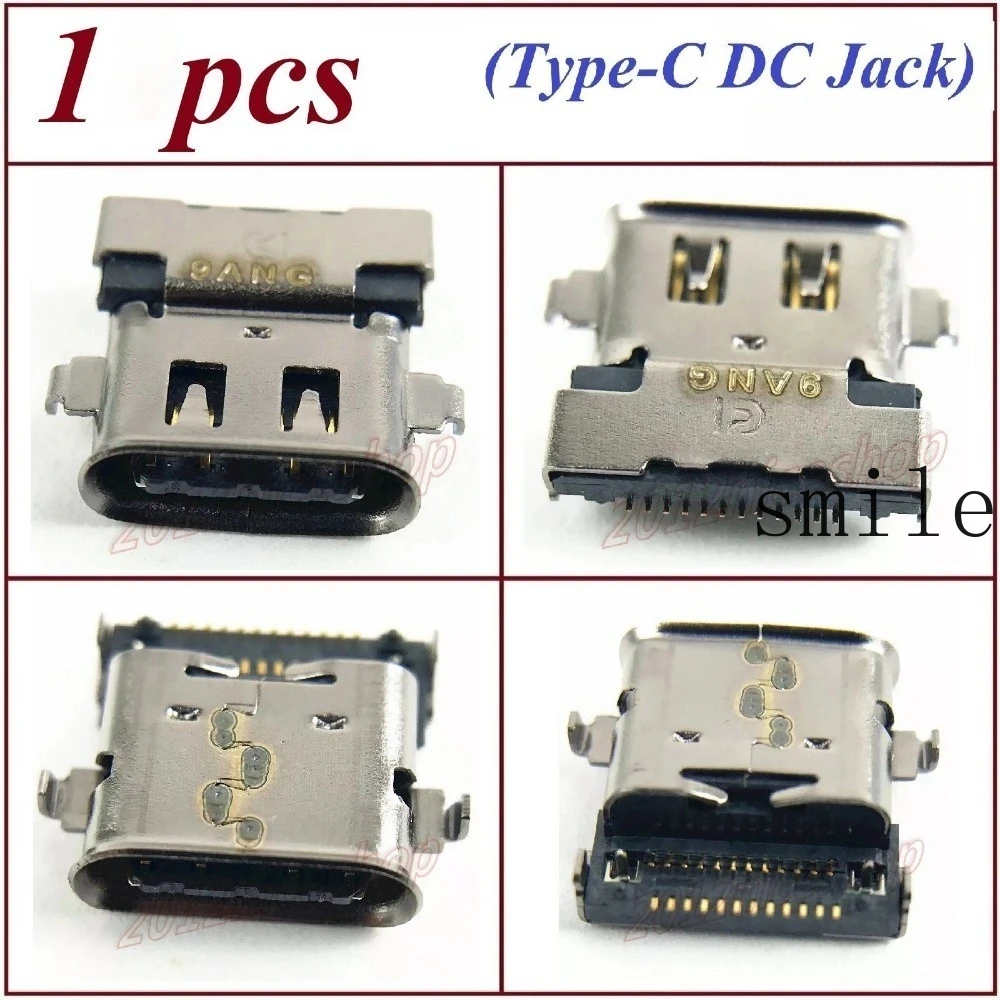 

1pcs OEM Type-C DC in Power Connector Jack For Lenovo ThinkPad T495 T495s P43s