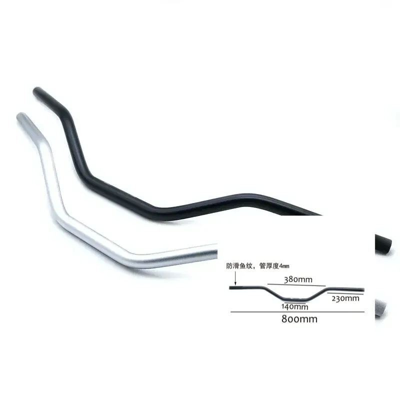 

Retro Motorcycle Handlebars 22mm CNC Aluminum Alloy Custom Steering Wheel Model 791 for Honda Yamaha Kawasaki Suzuki Scrambler