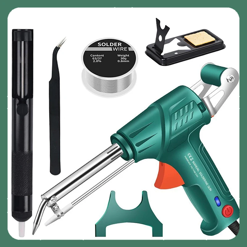 

Electric Soldering Kit With Soldering Iron/Soldering Machine High-Power Manual Soldering Machine For Soldering Circuit Boards