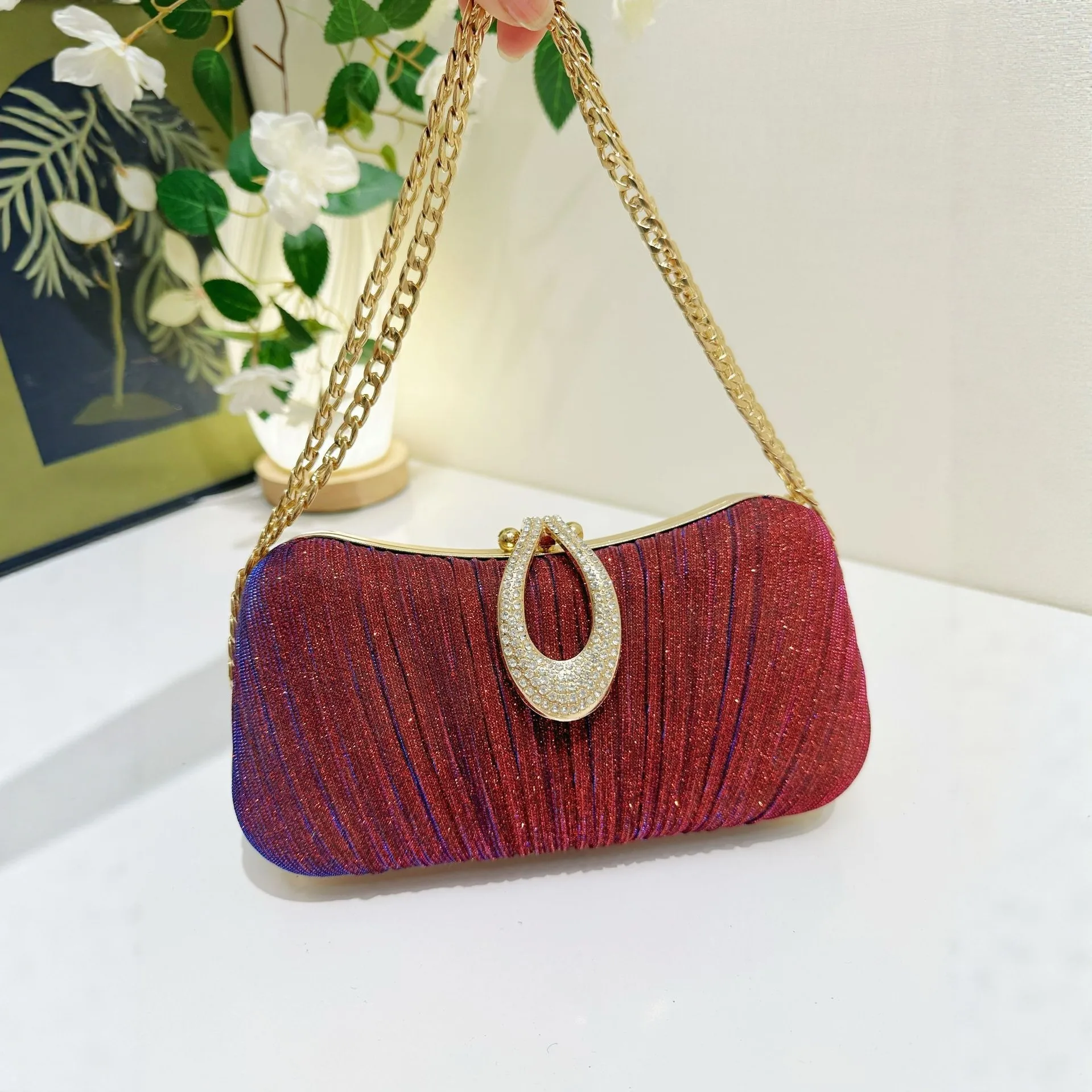 

exquisite high-end women's fashion banquet bag clutch bag party bag