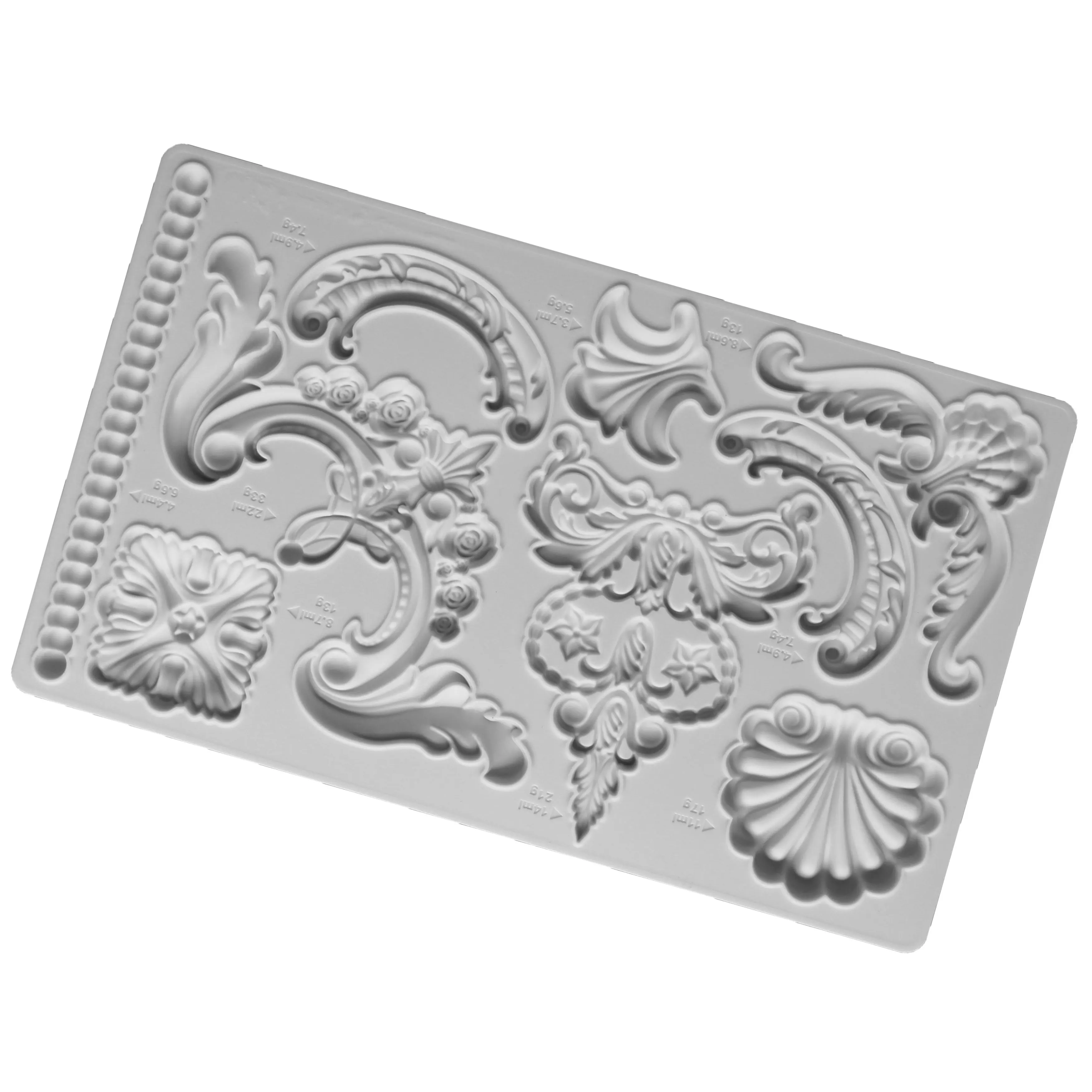 Relief Totem Border Wedding Decoration Silicone Mold Fondant Cake Tool Gumpaste Sugarcraft Chocolate Forms Bakeware Tools