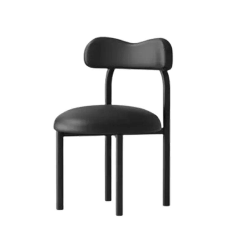 

Обеденный стул, легкий роскошный стул премиум-класса в кремовом стиле, стул для макияжа, спинка обеденного стола