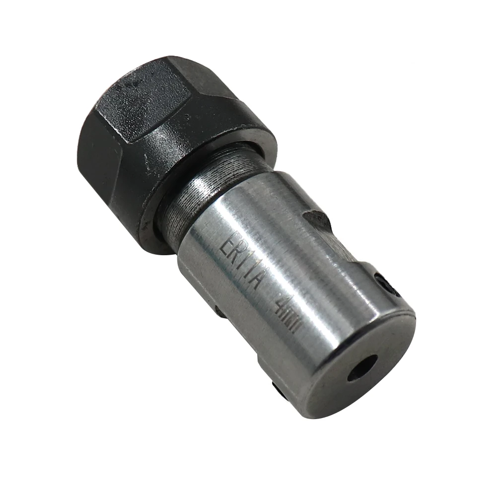 Motor Collet Chuck Collet Chuck Lathes Silver & Black 1PC ER11-1/4 ER11-1/8 ER11-10mm ER11-3mm ER11-4mm ER11-6mm